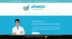 Desktop Screenshot of phakeyspharmacy.com